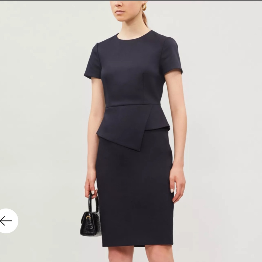 NWOT Ted Baker Navy Blue Elynah Dress Sz 1 US 4